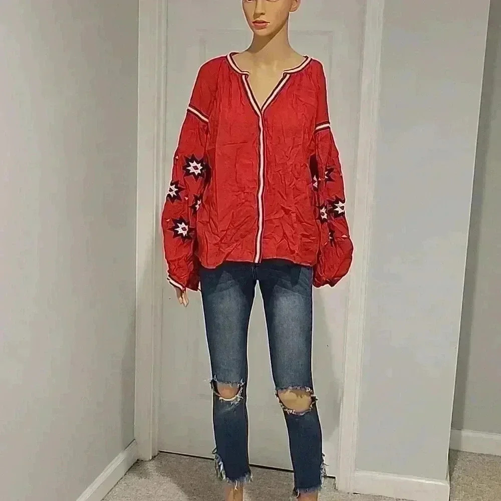Chelsea and violet blouse